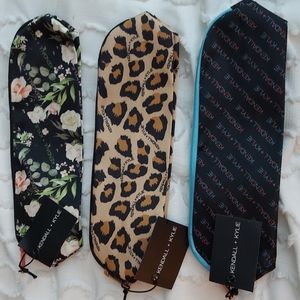 3 pc Kendall & Kylie Zip Pouches bags Nwts